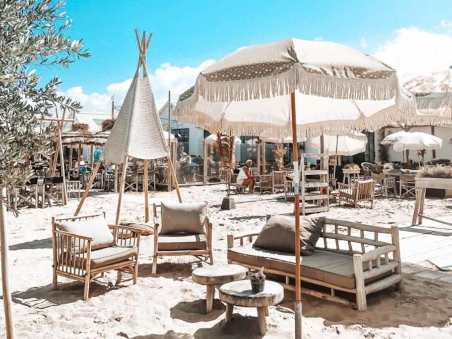 Ithaka Beach House, Unieke Plek Met Vrij Parkeren! Noordwijk Ngoại thất bức ảnh